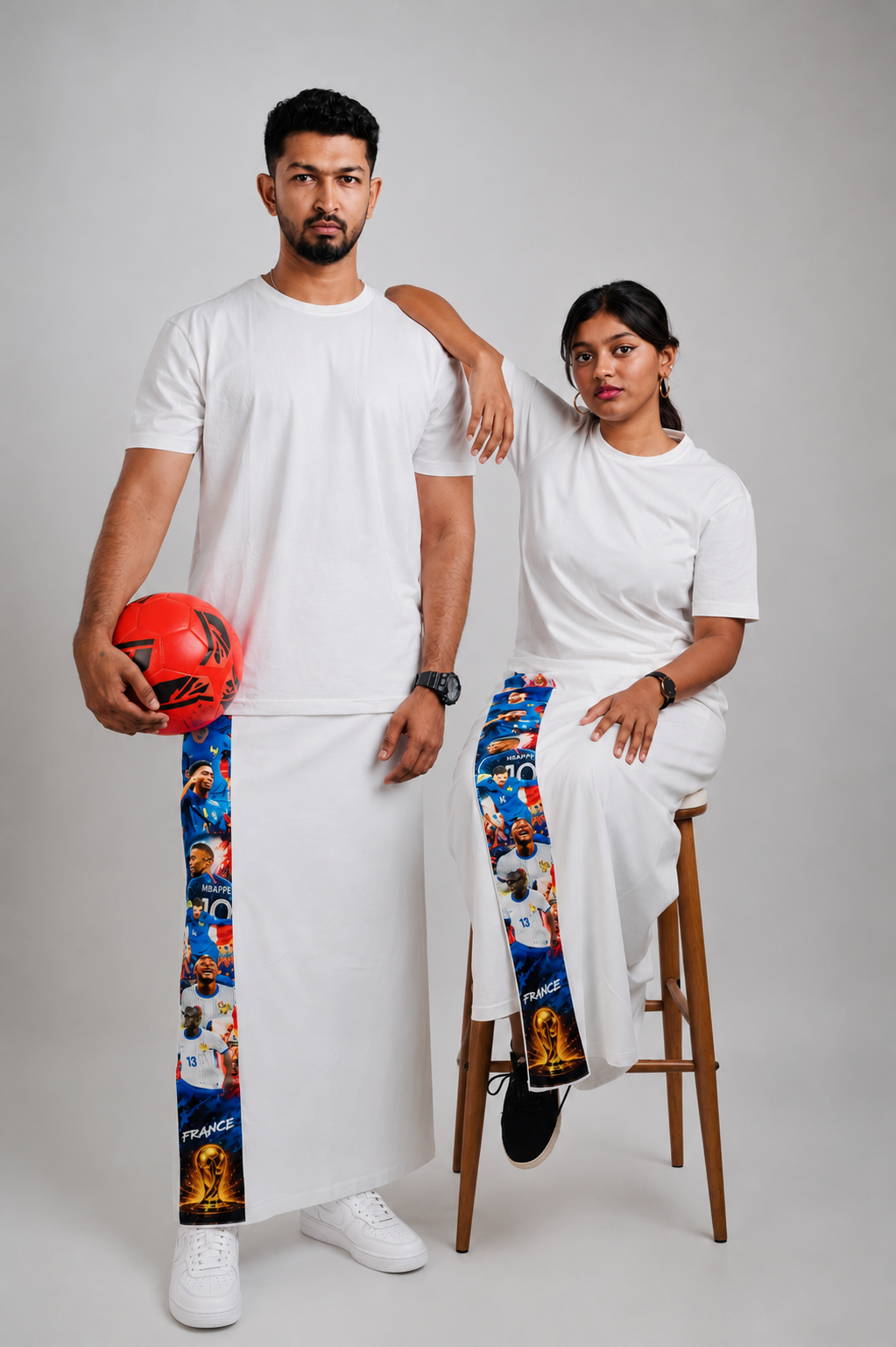 France Ochuma Trenditional Unisex Wraps